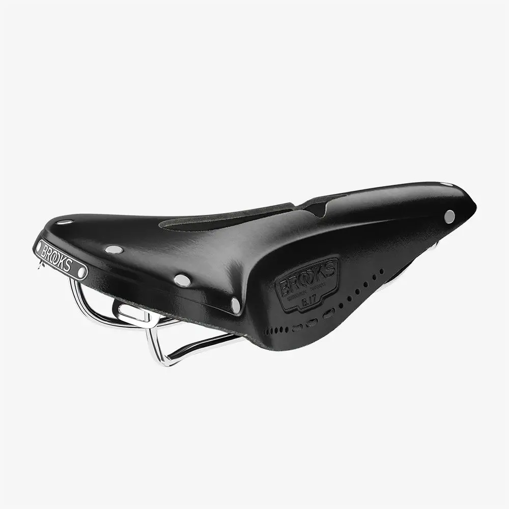 B17 Narrow Carved Leather Saddle 1