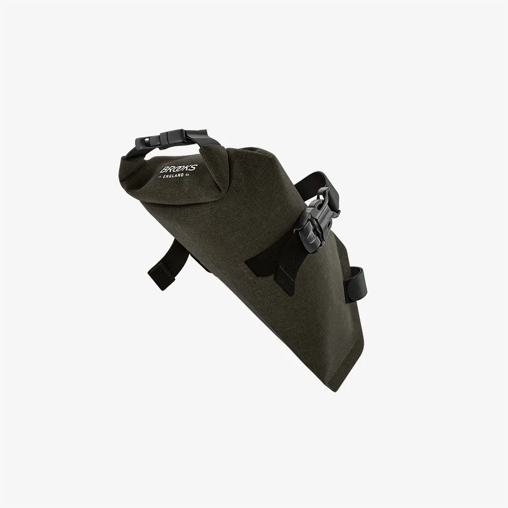 Scape Saddle Roll Bag Mud Green 1
