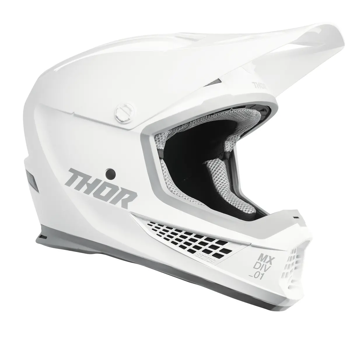 2024 Thor Racing Sector 2 Whiteout Helmet 1