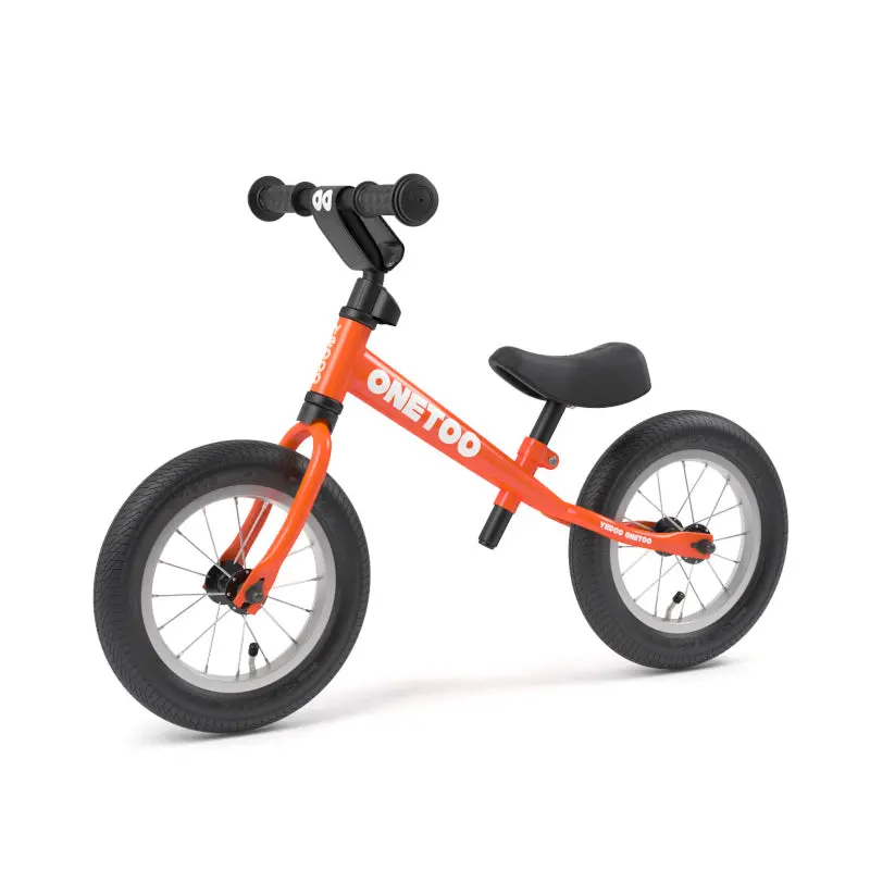Yedoo Oops Onetoo Balance Bike 12" Red Orange (No Brake) 1