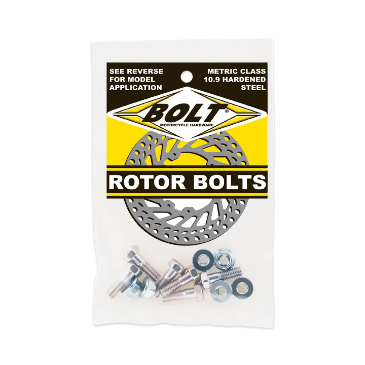 Bolt Motorcycle Rotor Bolts - Honda 1