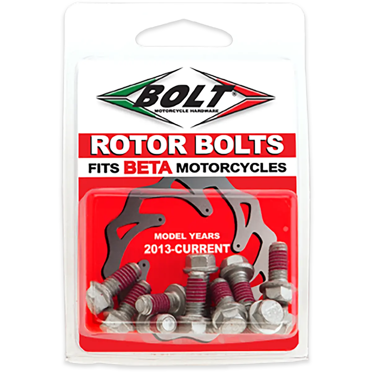 Bolt Motorcycle Rotor Bolts -- Beta 1