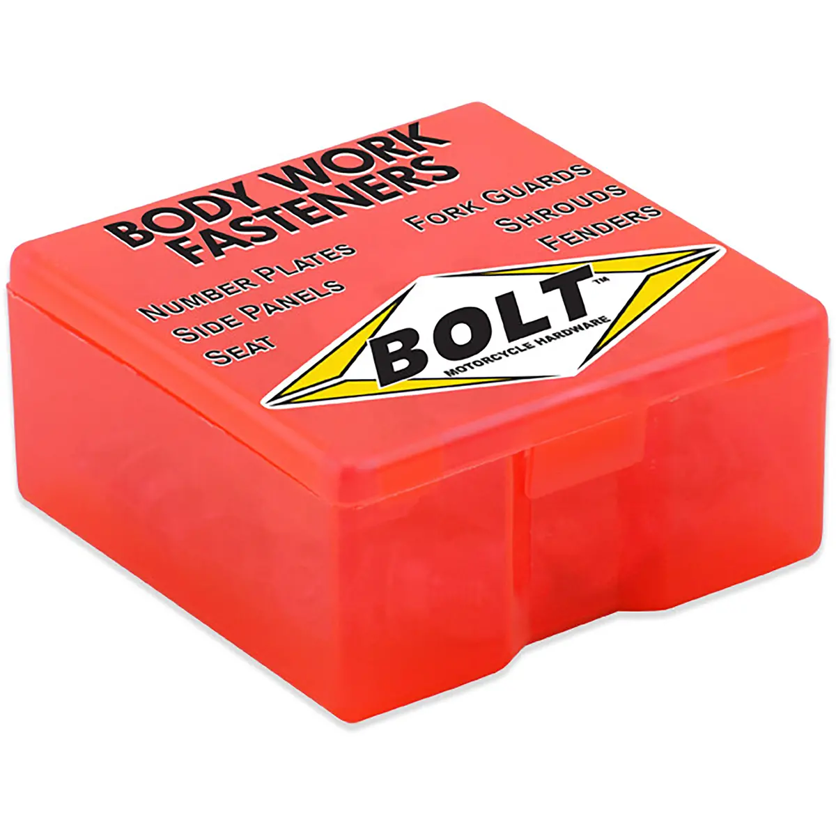 Bolt Motorcycle Full Plastic Fastener Kit - Honda 6