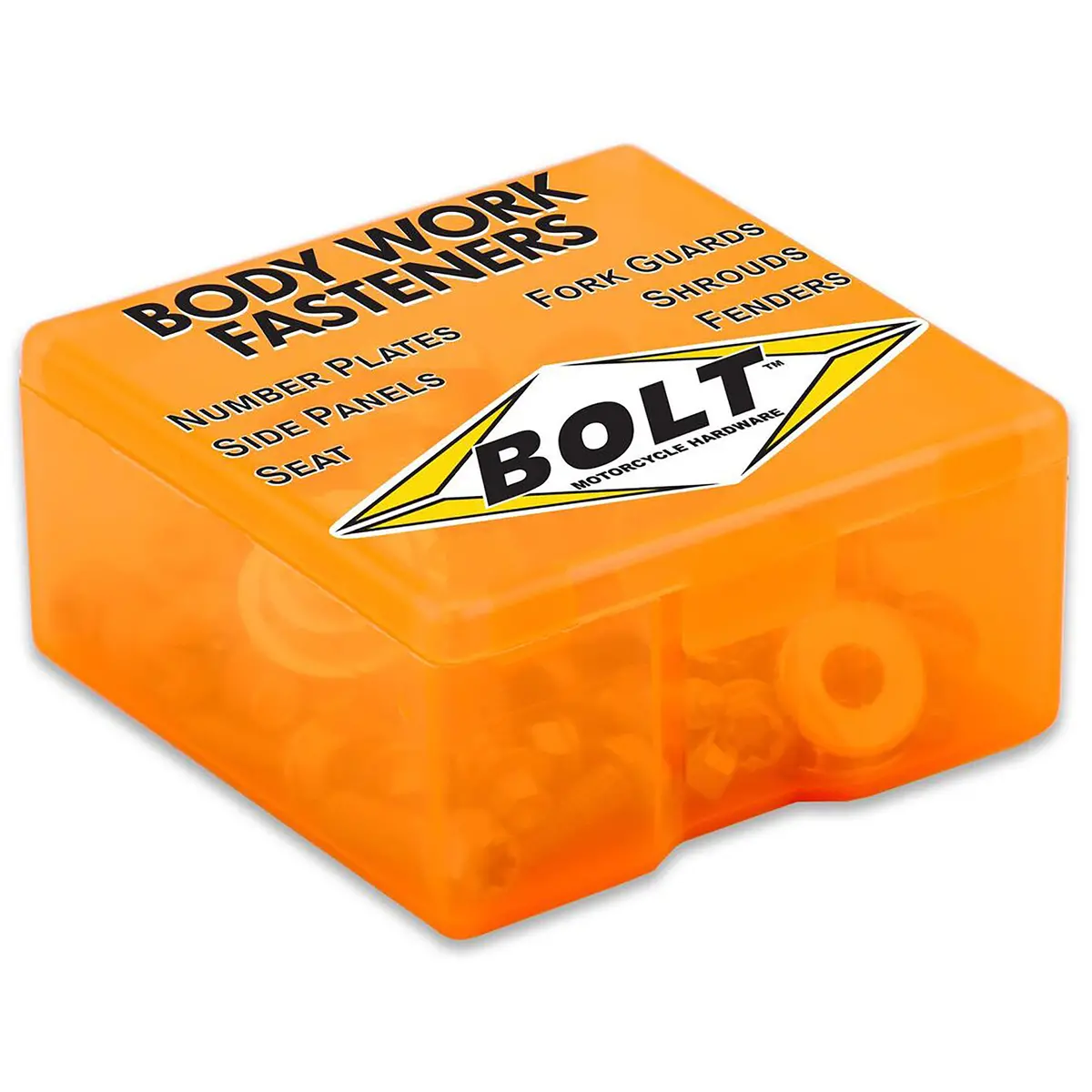 Bolt Motorcycle Full Plastic Fastener Kit - Ktm 1