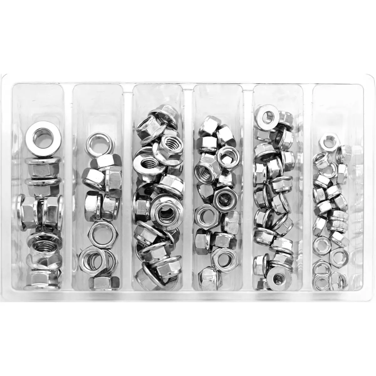 Bolt Motorcycle Hex Fuji-Lock Nut Kit 1