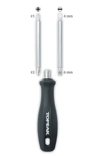 Topeak Quad Driver Phillips And Flat 1