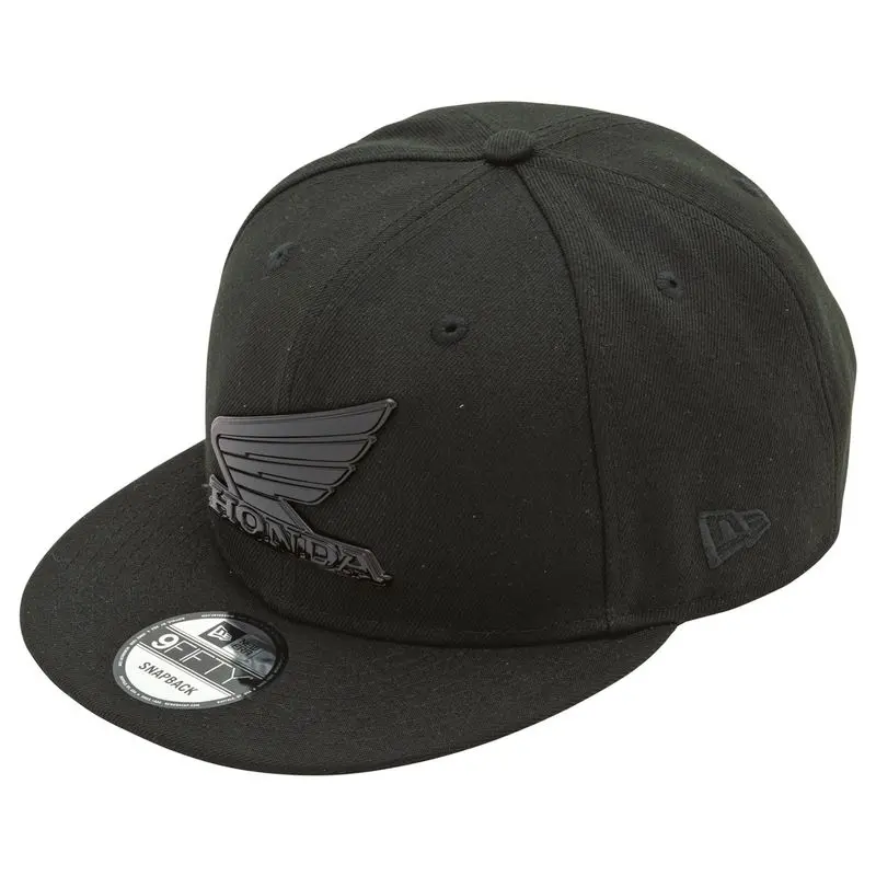 Honda Riding Gear [Honda X New Era]  9Fifty Black Metal Cap [0Sye-H28r-Kf] 1