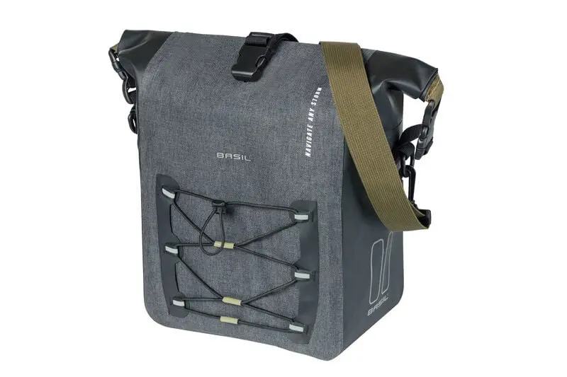 Basil - Navigator Storm Waterproof Single Bag (Mik Studs) 1