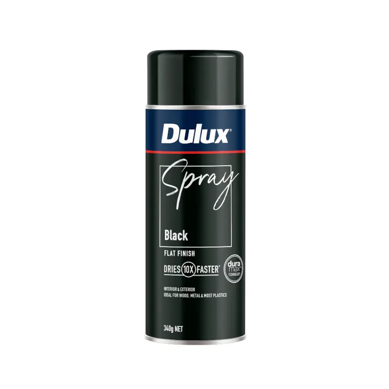 Dulux Spray Flat Black 1