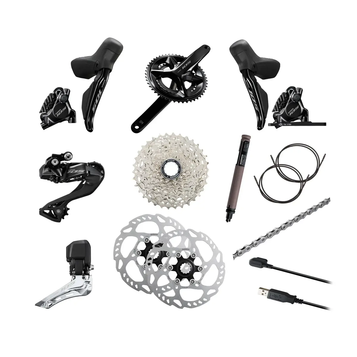 Shimano 105 R7100 Groupset 1