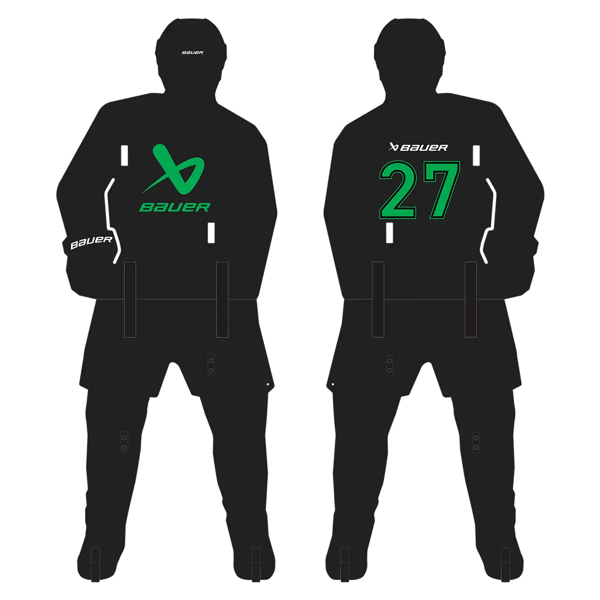 Bauer Reactor Shot Screen/Blocker 1