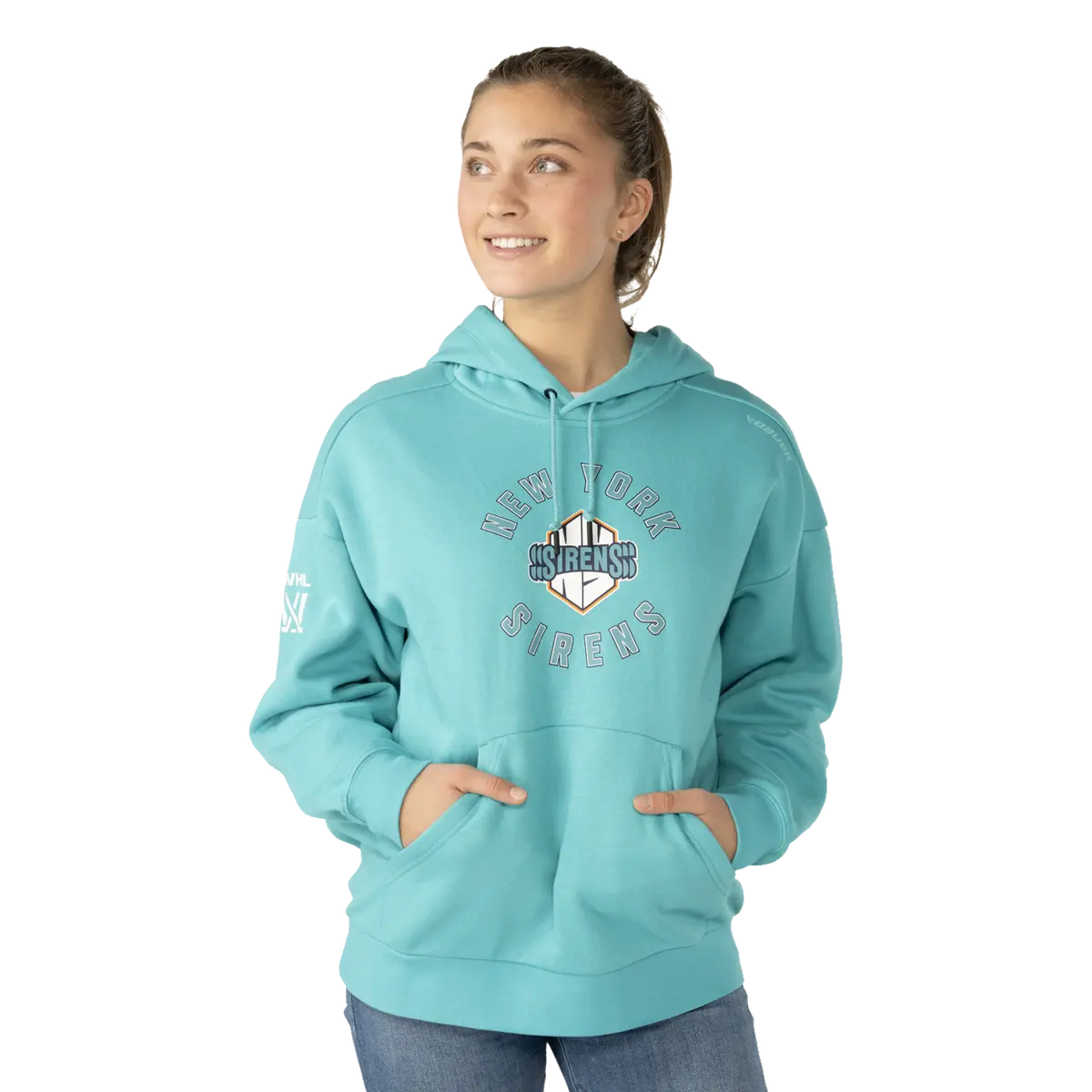 Bauer Pwhl Team Ultimate Hoodie Womens New York Sirens 1
