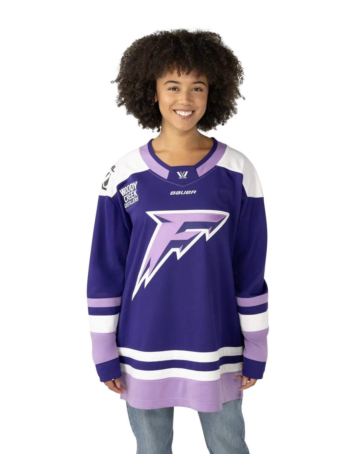 Bauer Pwhl Home Jersey Minnesota Frost Adult 1