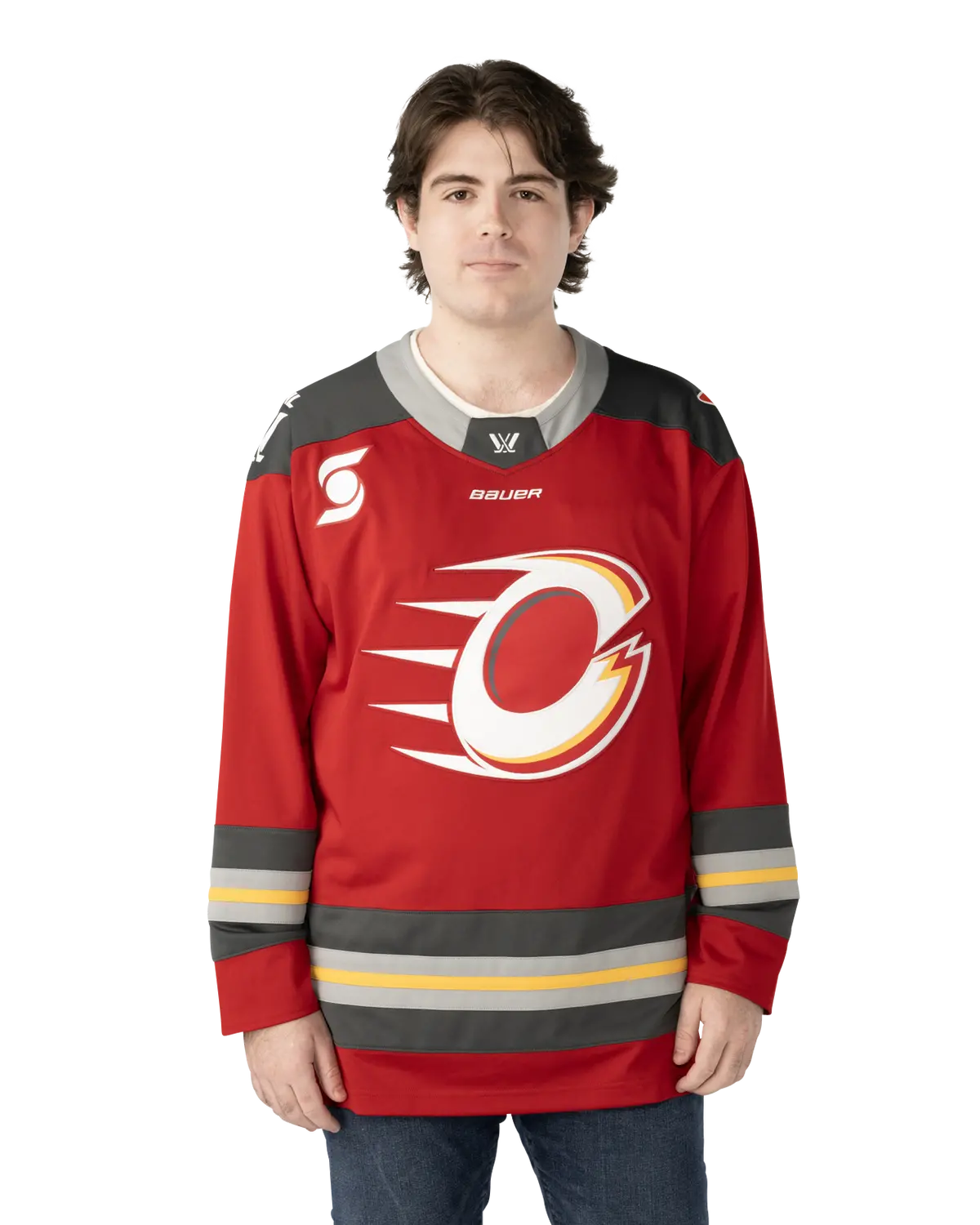 Bauer Pwhl Home Jersey Ottawa Charge Adult 1