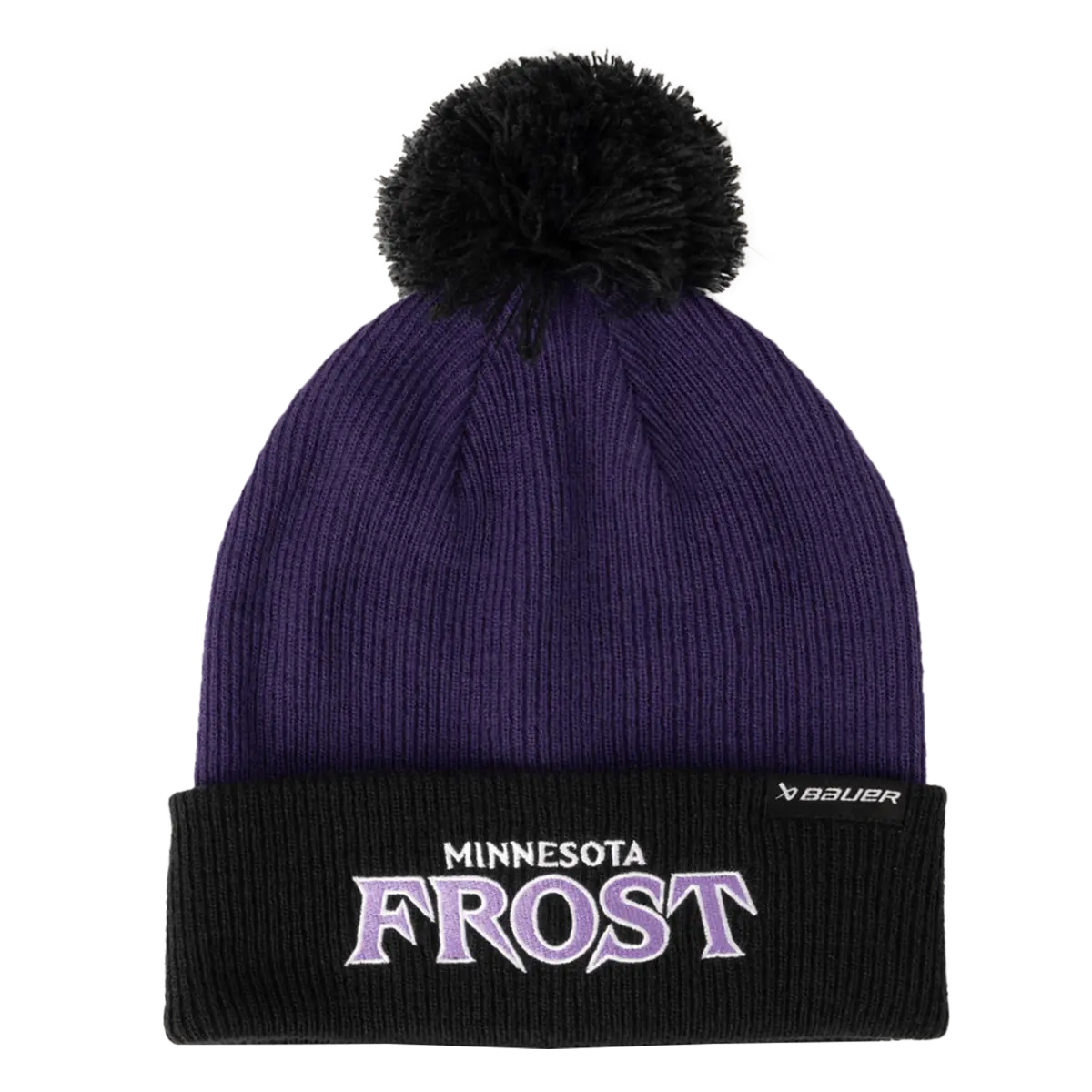 Bauer Pwhl Knit Pom Mens Minnesota Frost 1