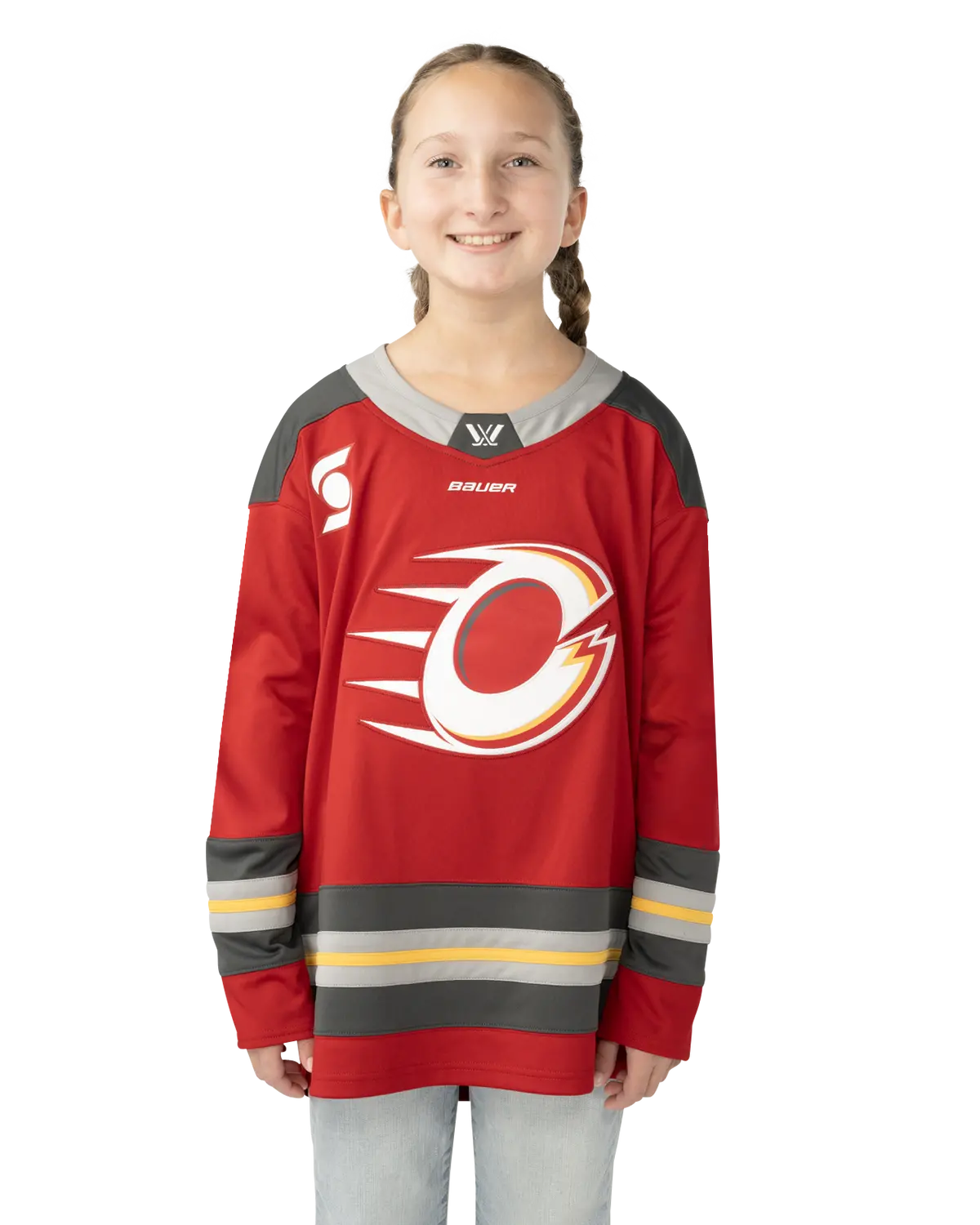 Bauer Pwhl Home Jersey Ottawa Charge Kids 1