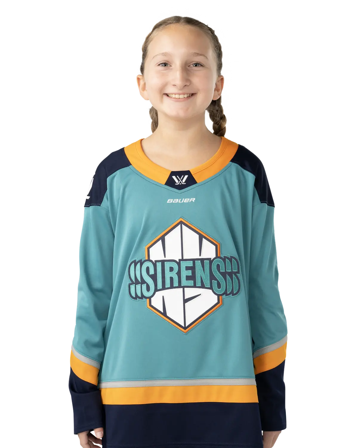 Bauer Pwhl Home Jersey New York Sirens Kids 1