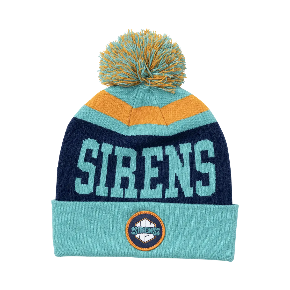 Bauer Pwhl Patch Knit Pom Senior New York 1