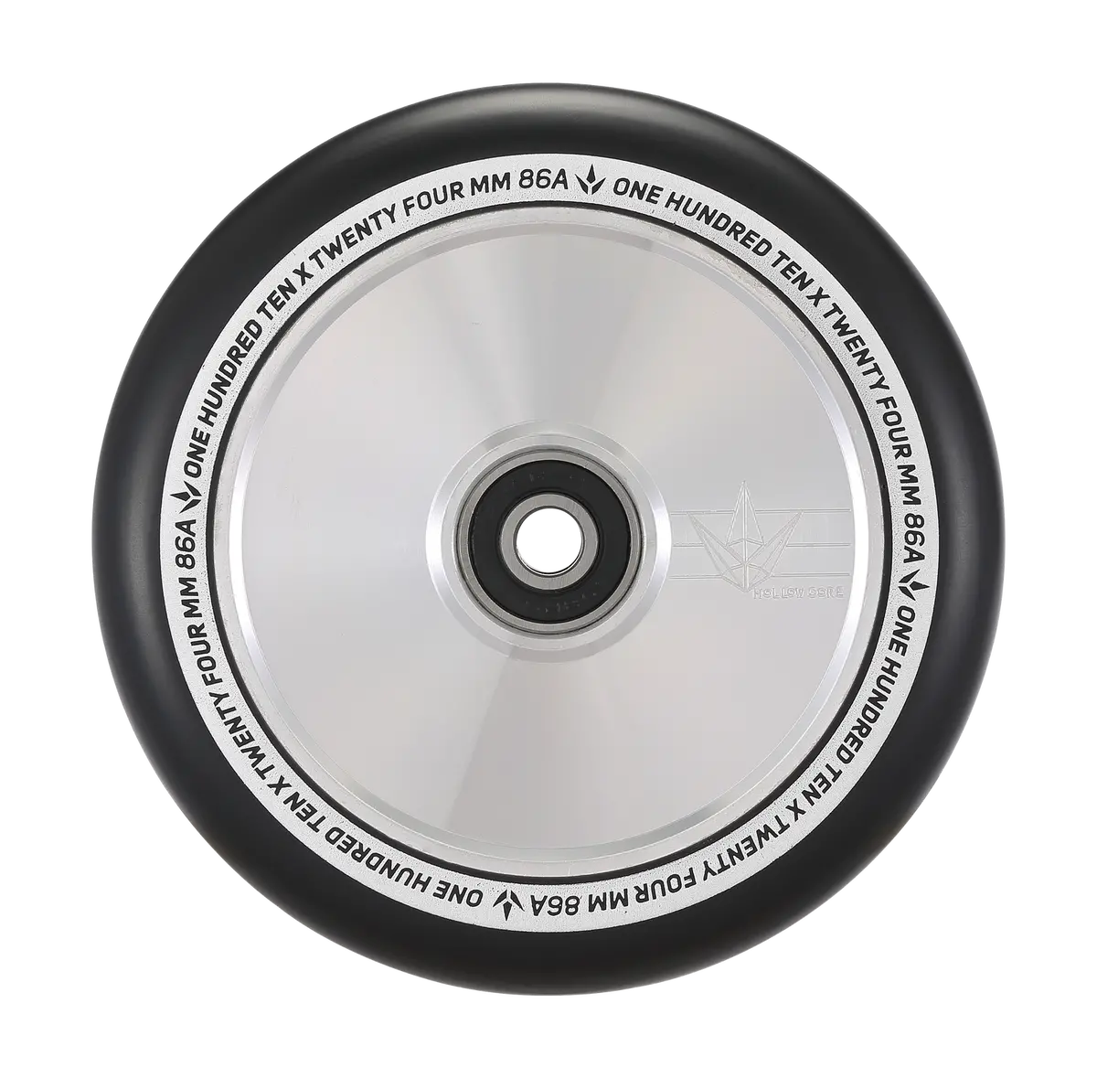 110Mm Hollowcore Wheel - Polished - Envy 1