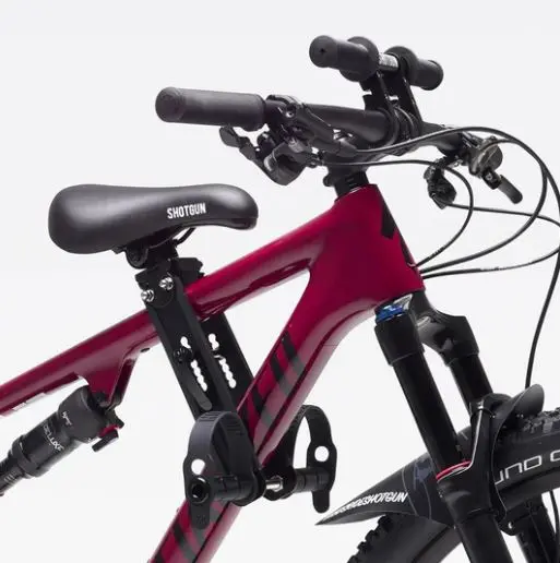 Kids Ride Shotgun - Child Bike Seat + Handlebar Combo 1