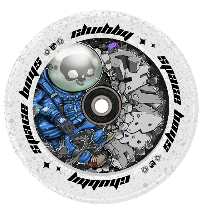 Chubby 110Mm Spaceboys Astronaught Wheel 1