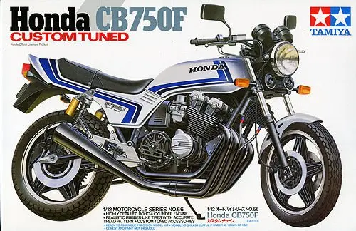 Tamiya 1/12 Honda Cb750f “Custom Tuned” #14066 1