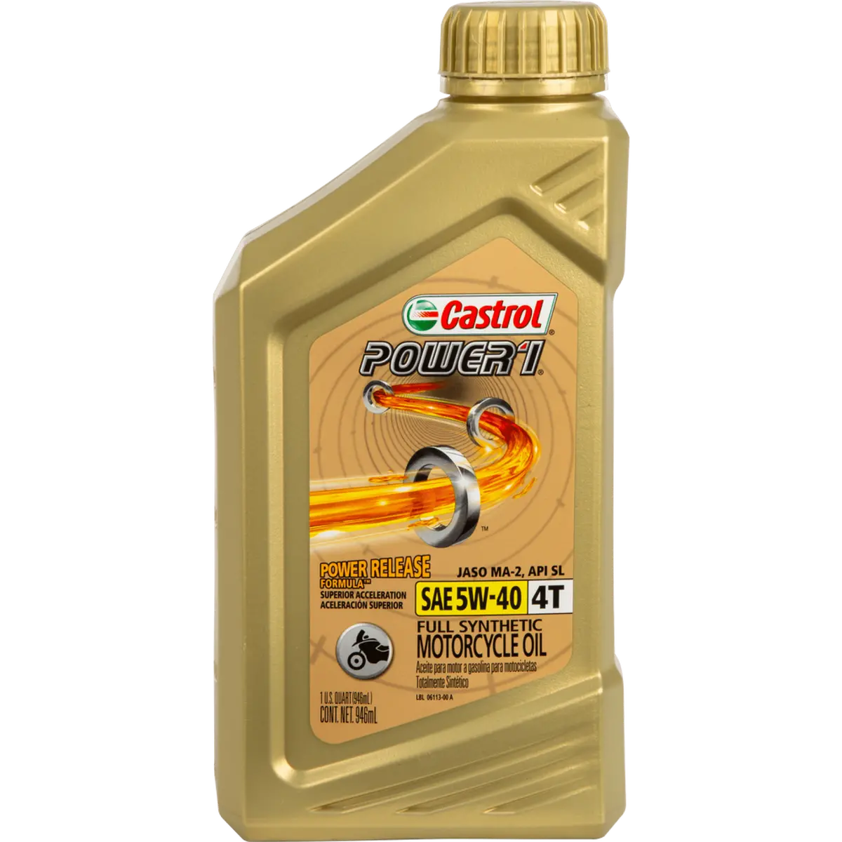 Castrol Power 4T Synthetic Engine Oil 1