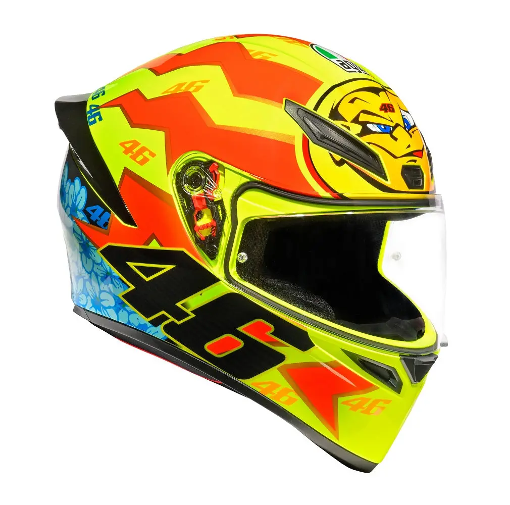 Agv K1 S Asian Fit Rossi 2001 1