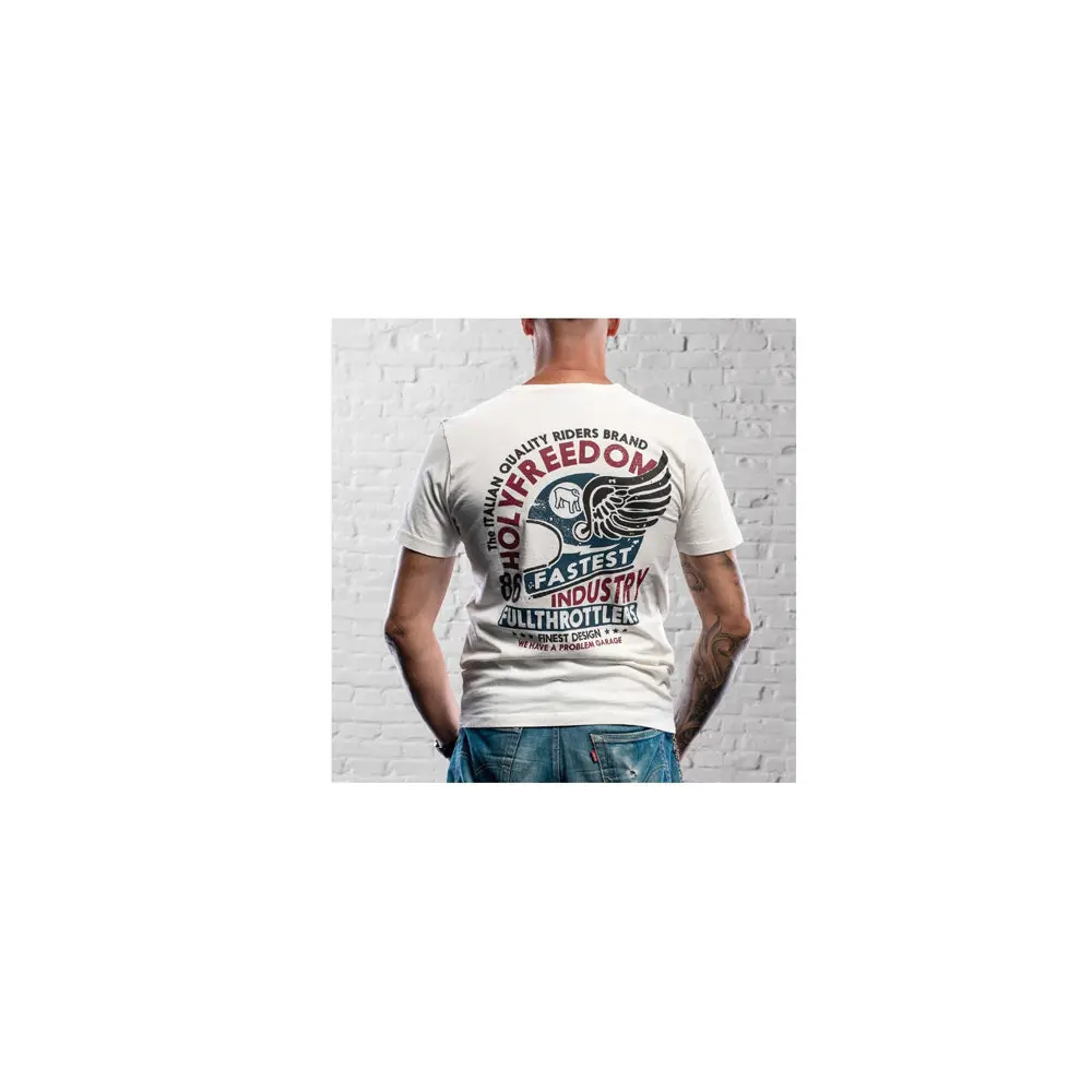 Holyfreedom T -Shirt Helmet White 1