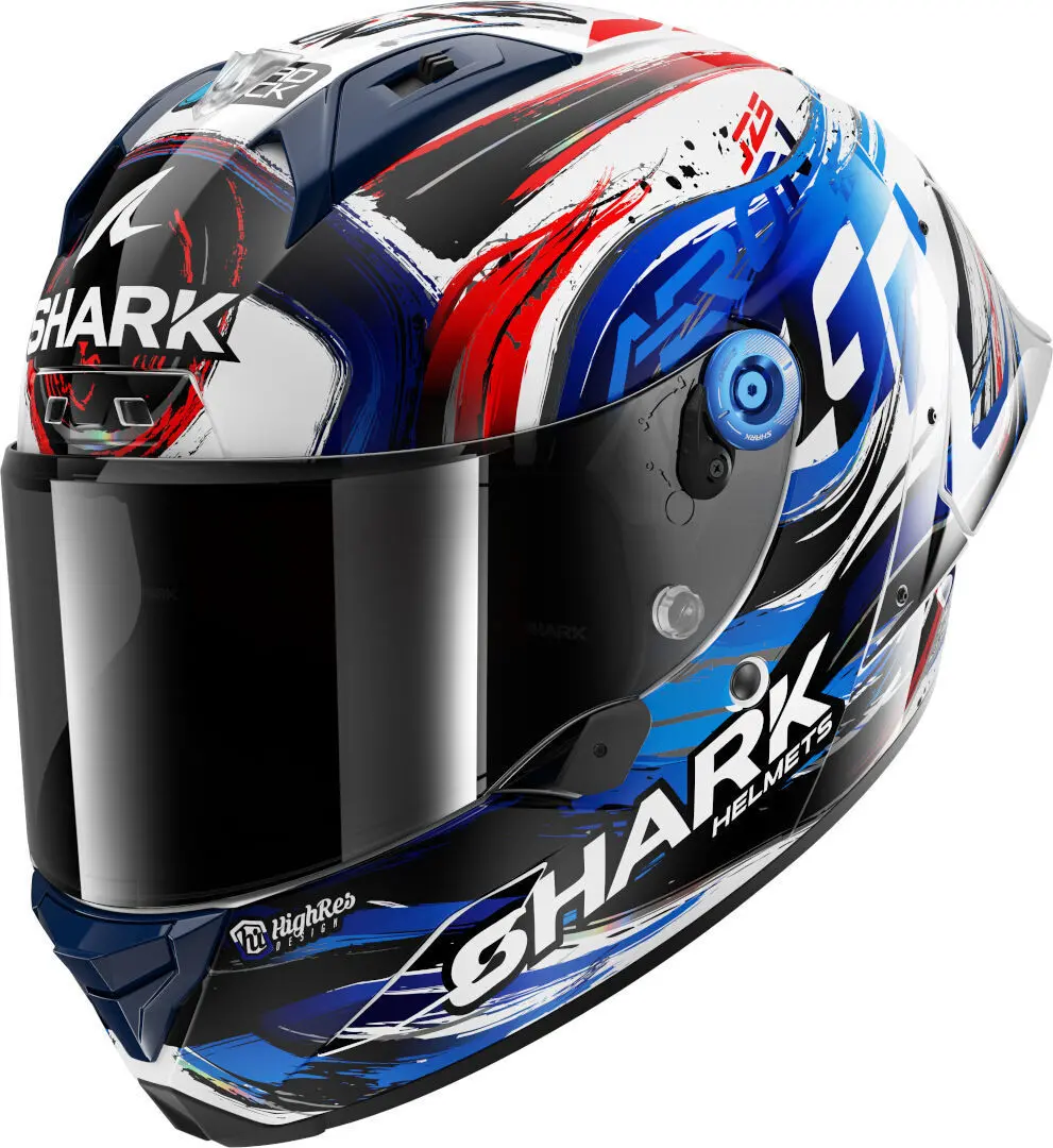Shark Aeron Gp Fim Replica Zarco Saignature #Wkb 1