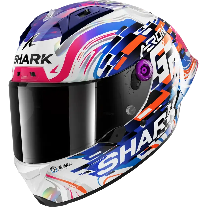 Shark Aeron Gp Replica Zarco Glossy Dvb 1