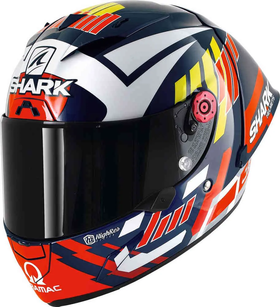 Shark Race-R Pro Gp Zarco Signature Blue White Red Bwr Full Face Helmet 1