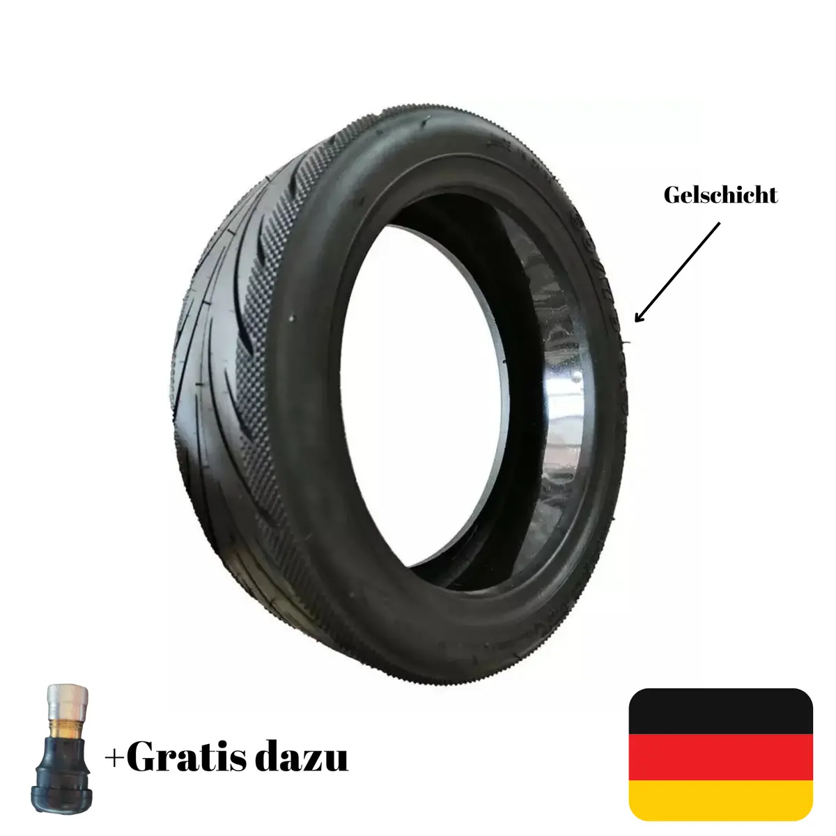 Denver Donar Sel-10360T Tubeless Reifen 60/70-6.5 Schlauchlos 2
