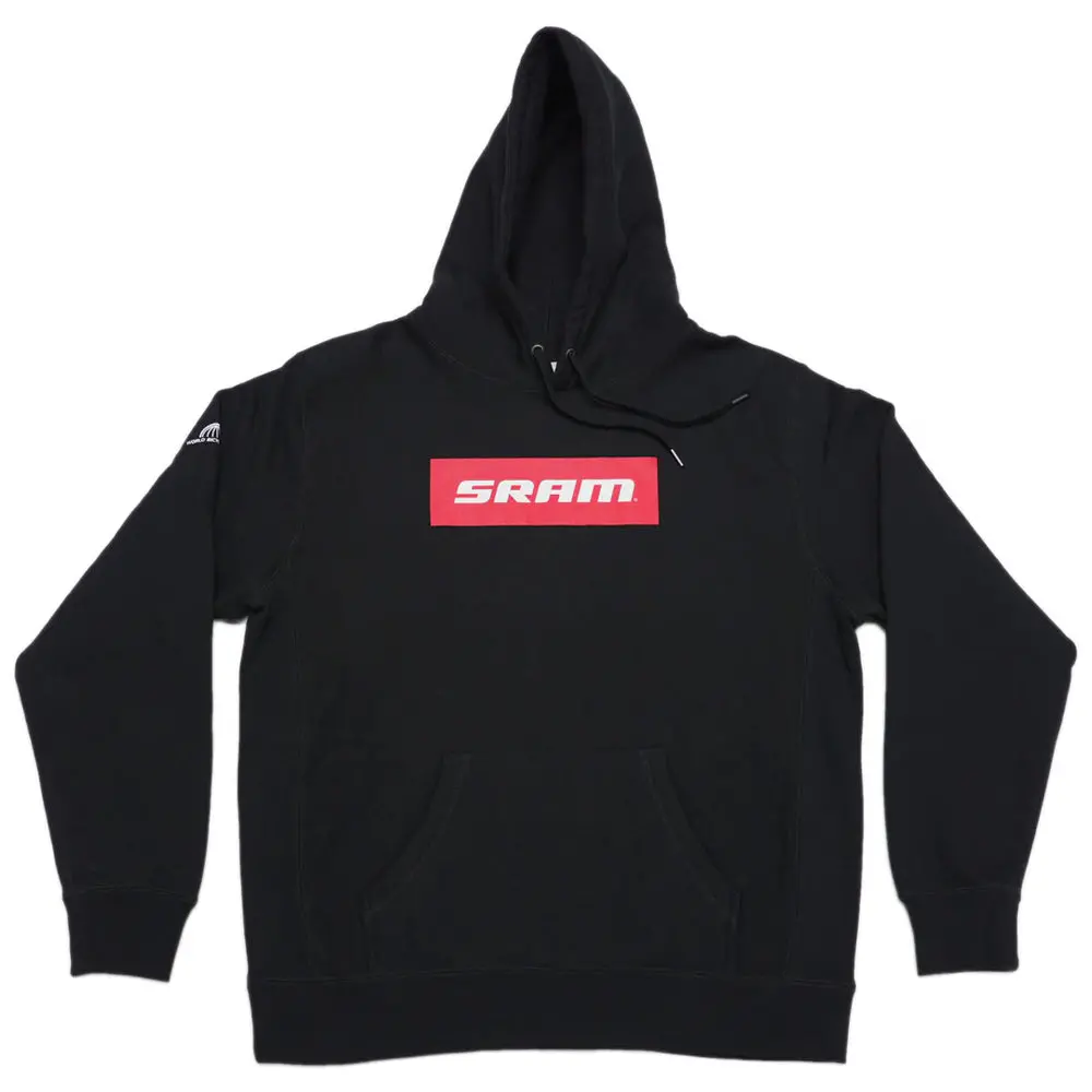 Sram Red & White Box Logo Hooded Jersey 2