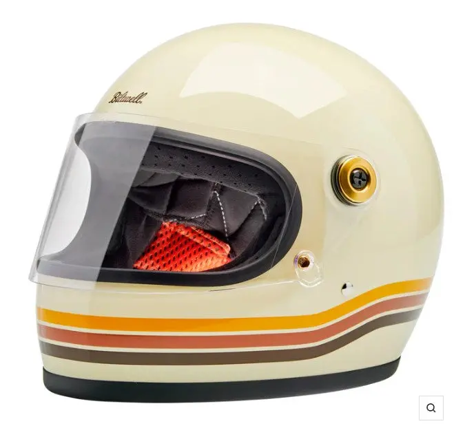 Biltwell Gringo S Ece 22.06 Vintage Desert Spectrum Full Face Helmet [1003-560] 1