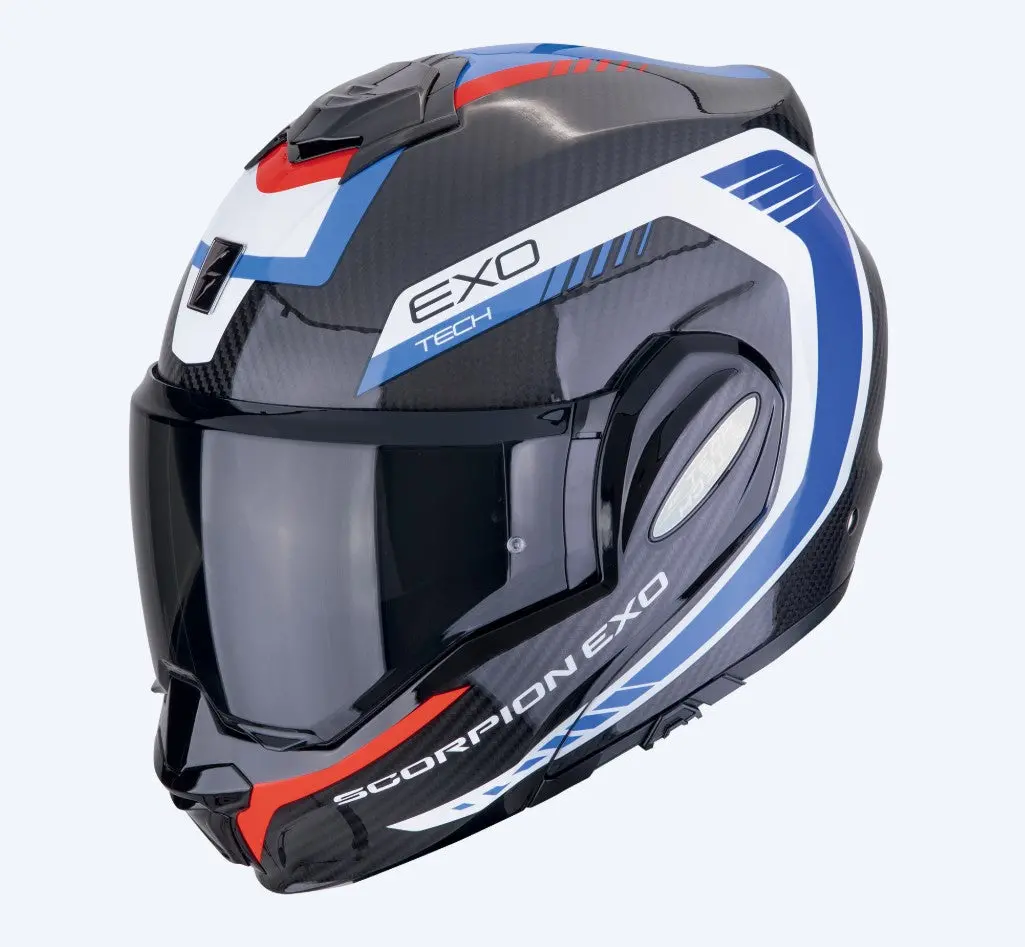 Scorpion Exo-Tech Evo Carbon Cosy Modular Helmet 2