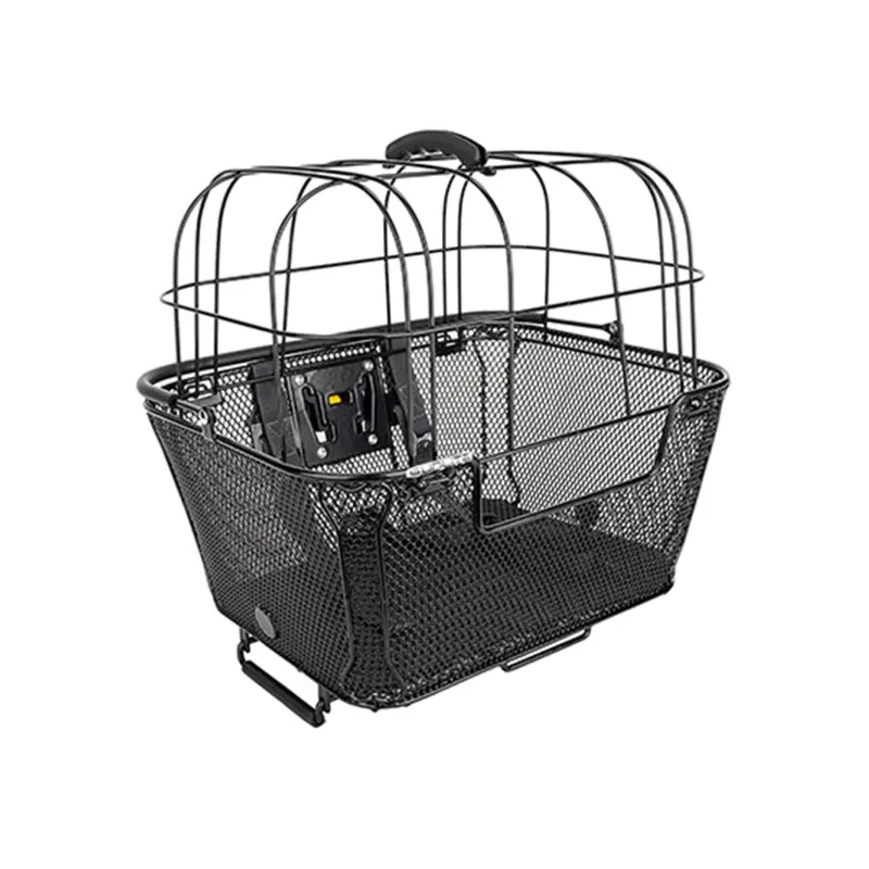 Quick Release Pet Basket With Cover 1