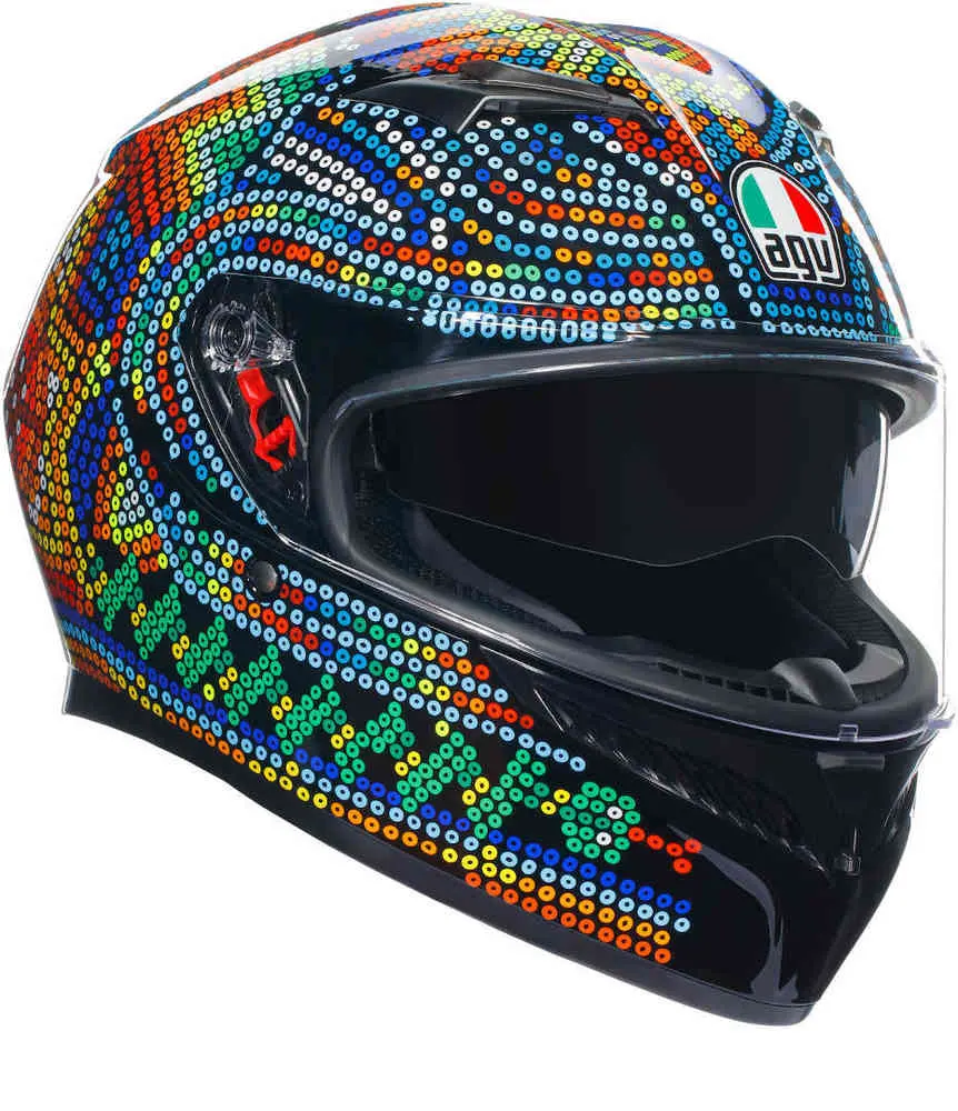 Agv K3 Asian Fit Rossi Winter Test 2018 1