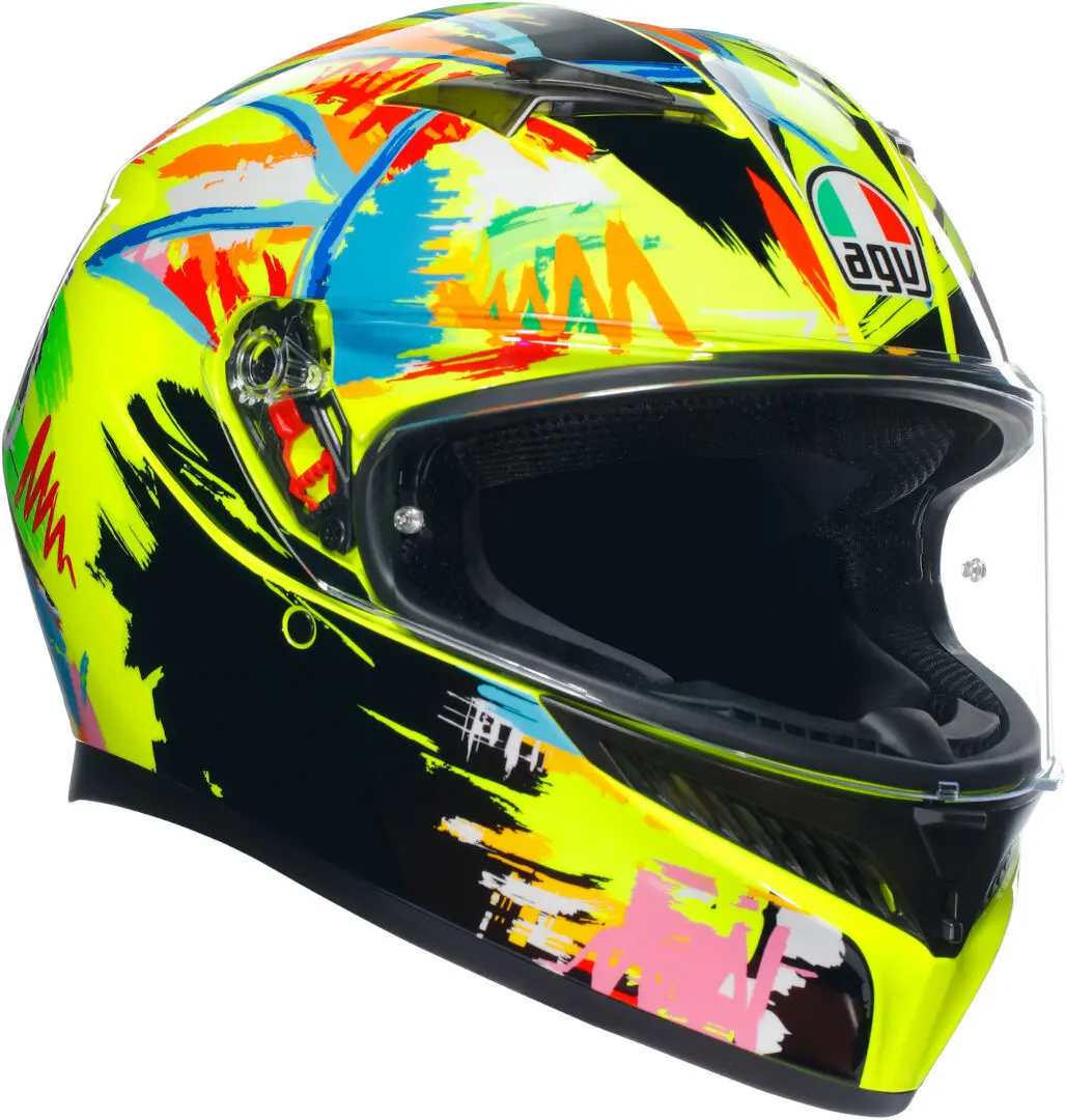 Agv K3 Asian Fit Rossi Winter Test 2019 1