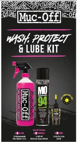 Muc-Off - Bicycle Clean Protect And Lube Kit (Dry) 1