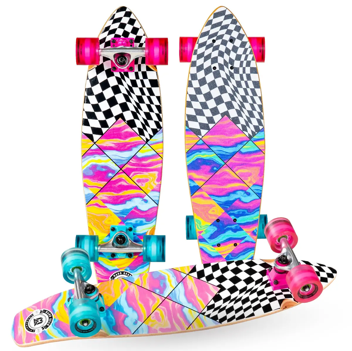 Madd Gear 28" Cruiser Board Checker 1