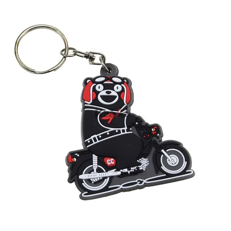 Honda Accessory Kumamon X Cross Cub Pvc Rubber Keychain 0Syep-19T-Kf 1