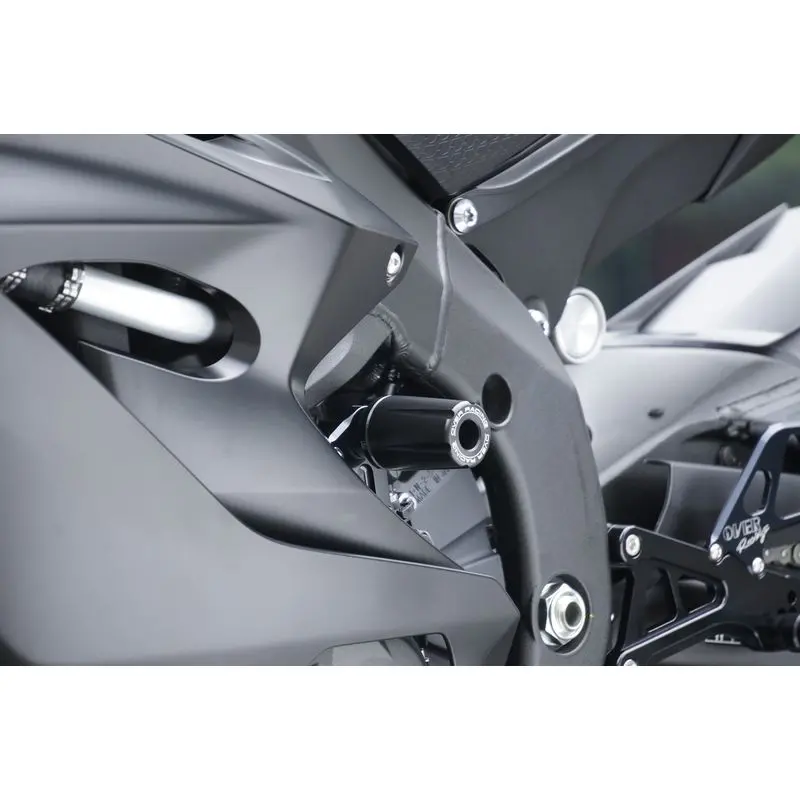 Over Racing Racing Slider Black For R6 17- (59-433-01B) 1