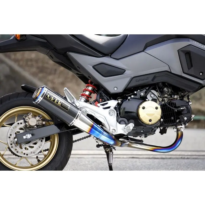 Over Racing Gp-Performance Xl Full Titanium Exhaust For Msx125 My2017 (16-222-08) 1