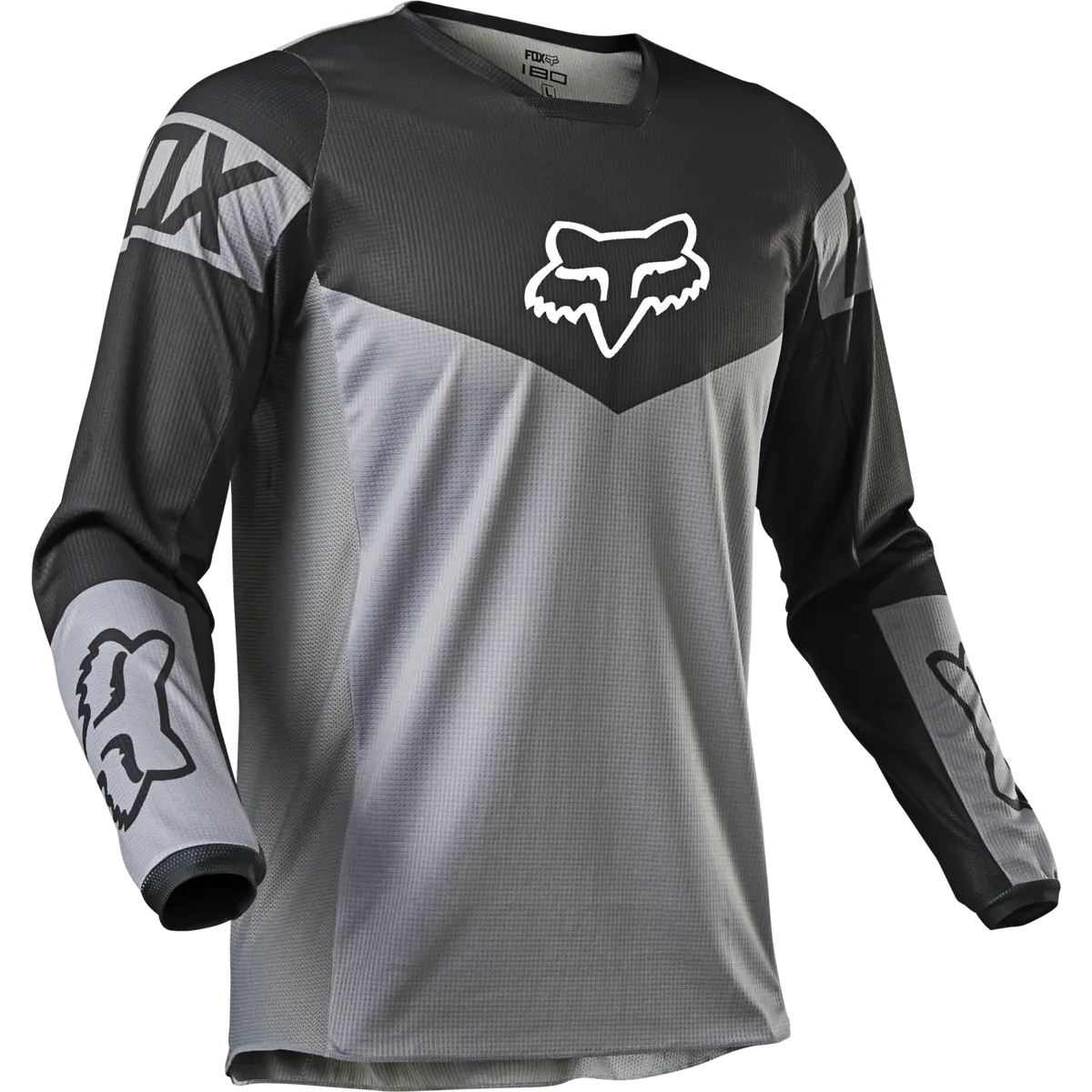 2021 Fox Racing 180 Revn Steel Grey Jersey 1