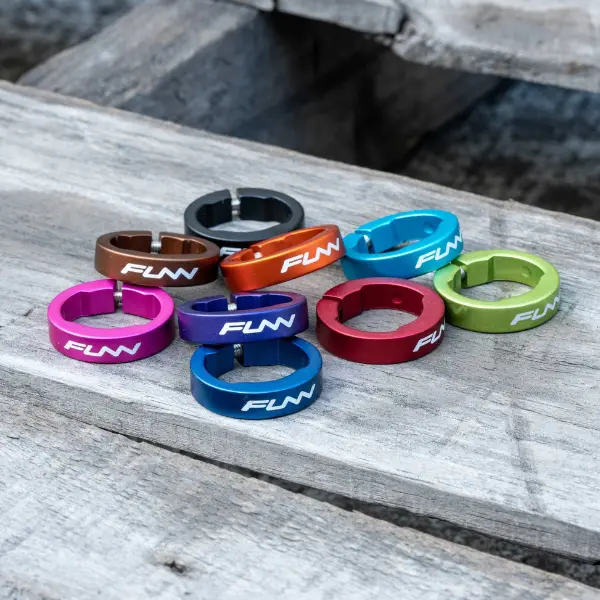 Funn Alloy Bike Grip Lock Rings For Hilt / Holeshot Grips 1