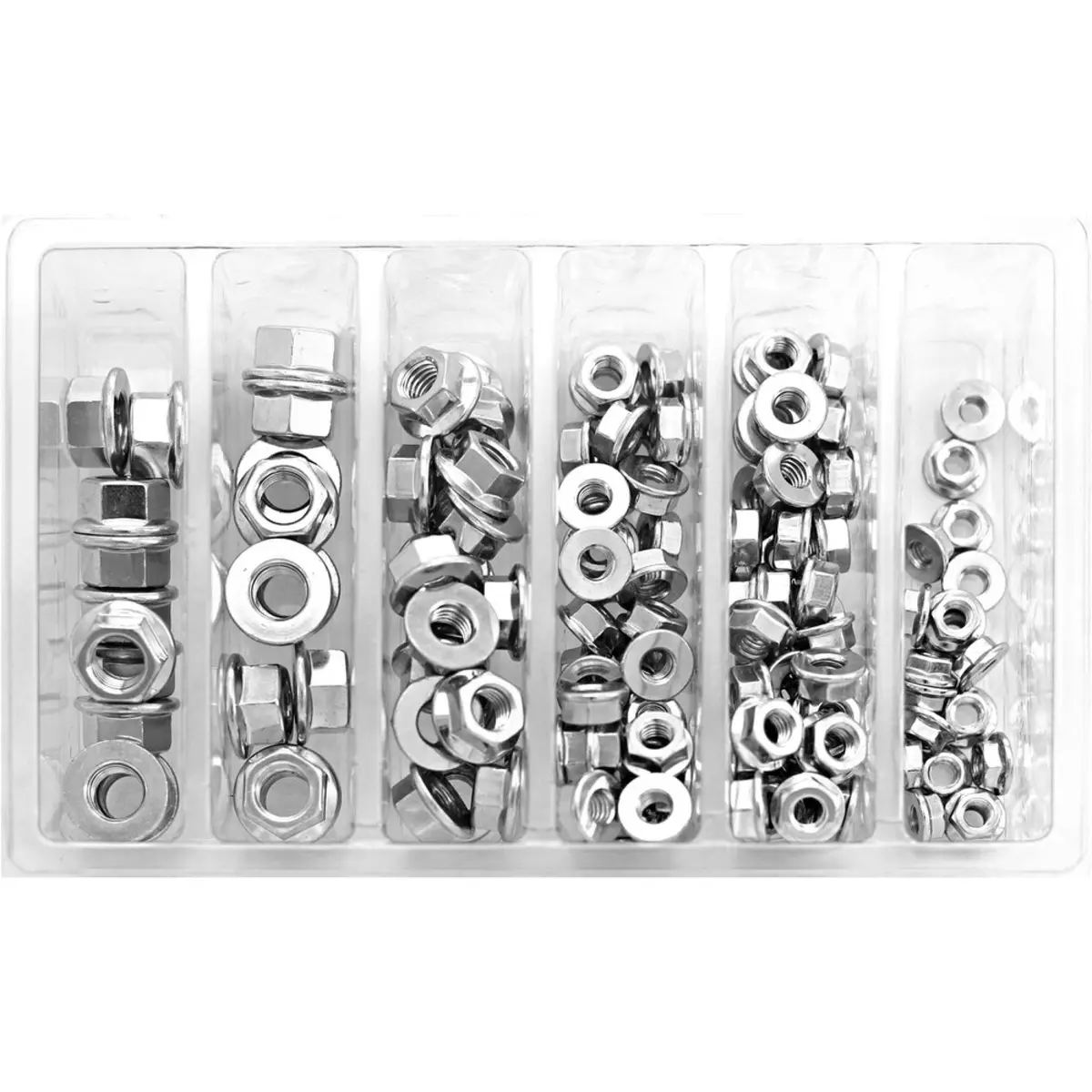 Bolt Motorcycle Flange Nut Kit 1