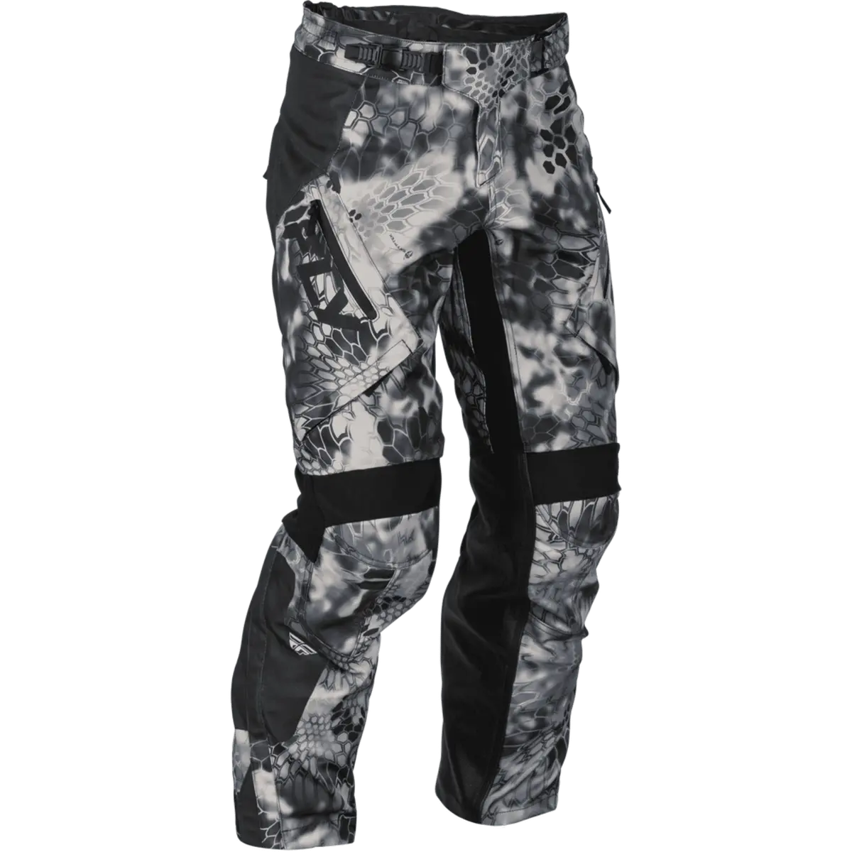 2025 Fly Racing Adult Patrol Kryptek Grey/Black Gear Combo (Over The Boot) 4
