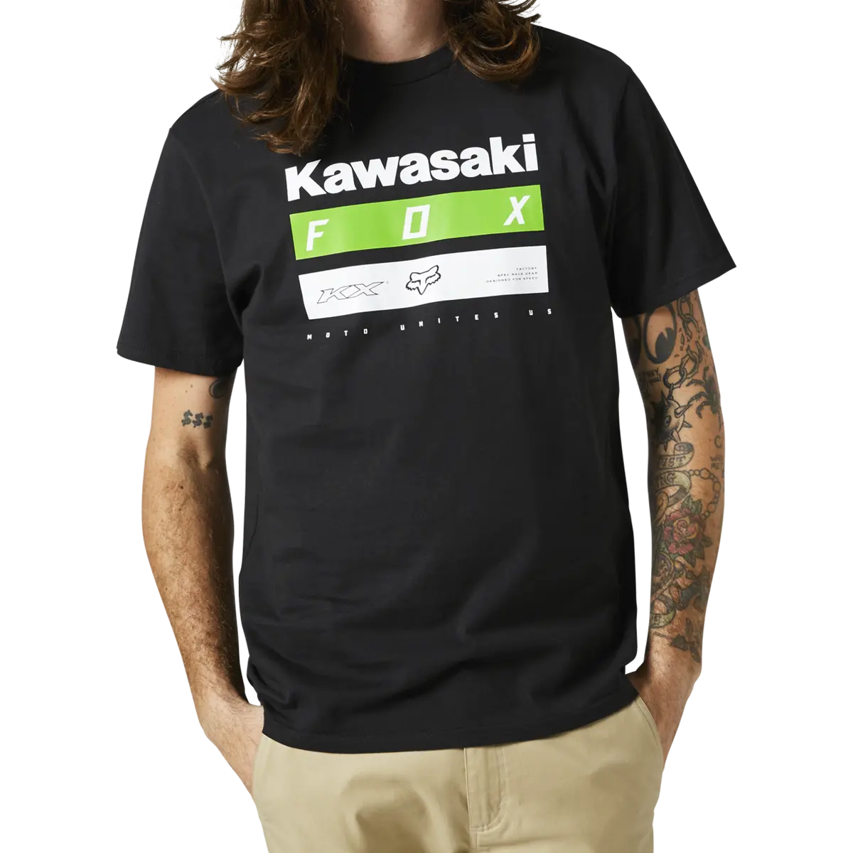 Fox Racing Kawasaki Stripes Tee 1
