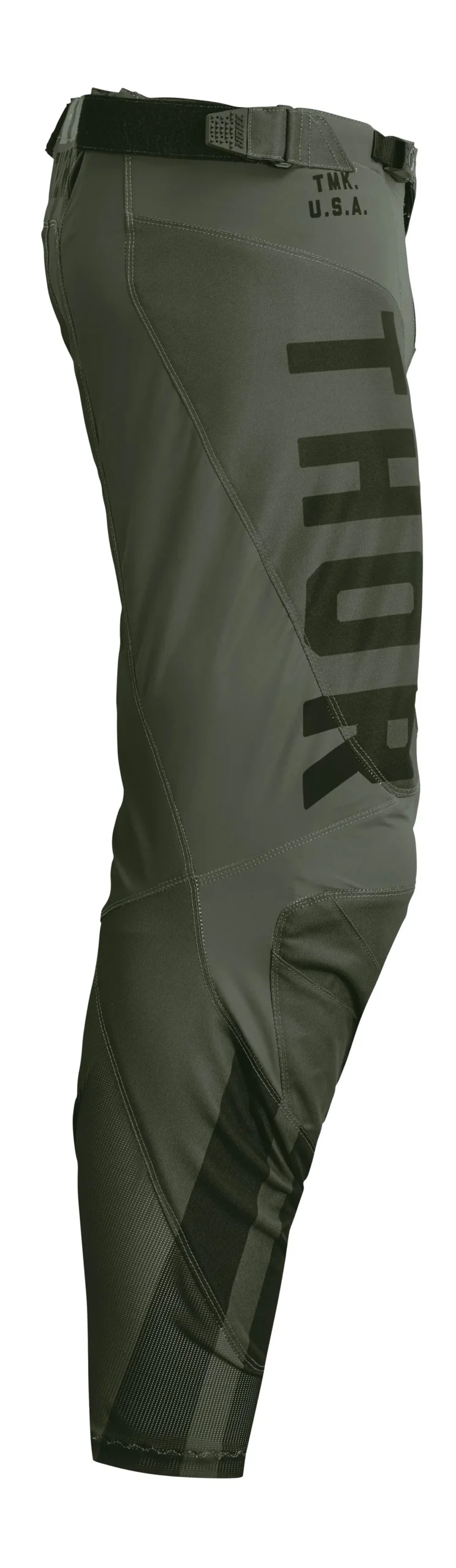2024 Thor Youth Pulse Combat Army/Black Gear Combo 7